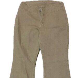 SHEIN Wide Leg/Flared Khaki Colored Jeans